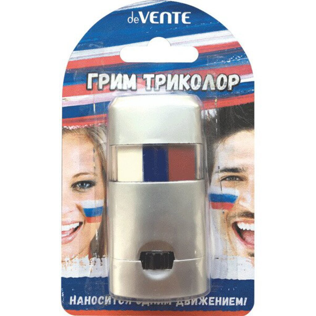 Мелки для аквагрима, 3шт. (белый, красный, синий)