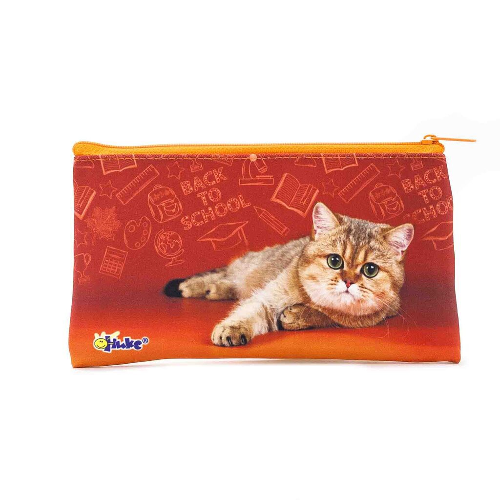 Пенал-косметичка (195*105) School cat