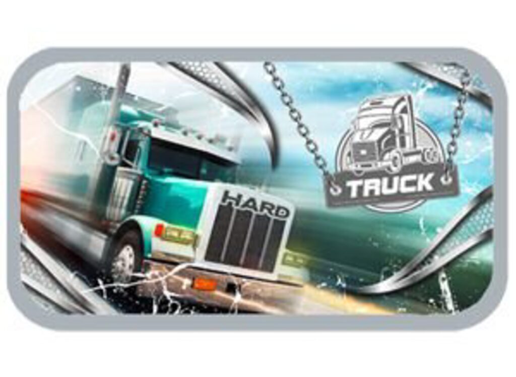 Пенал 2 отд. (190*100) Hurd Truck, лам.