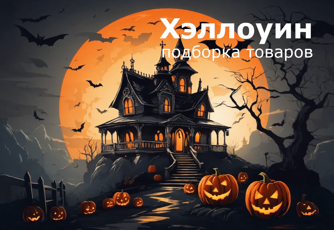 Товары подборки Хэллуин 2023 - ЭлимКанц